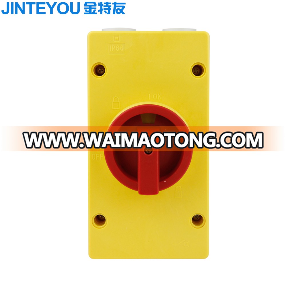 without key 4P 250VAC isolator switch