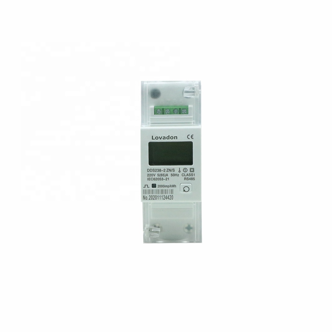 Good Quality Electric Single Phase Din Rail Type Multi-function Energy Meter