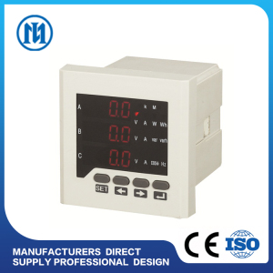 Three Phase LCD Multi Function Digital Panel Power Meter