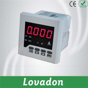 Intelligent Analog Single Phase DC Digital Panel Current Meter